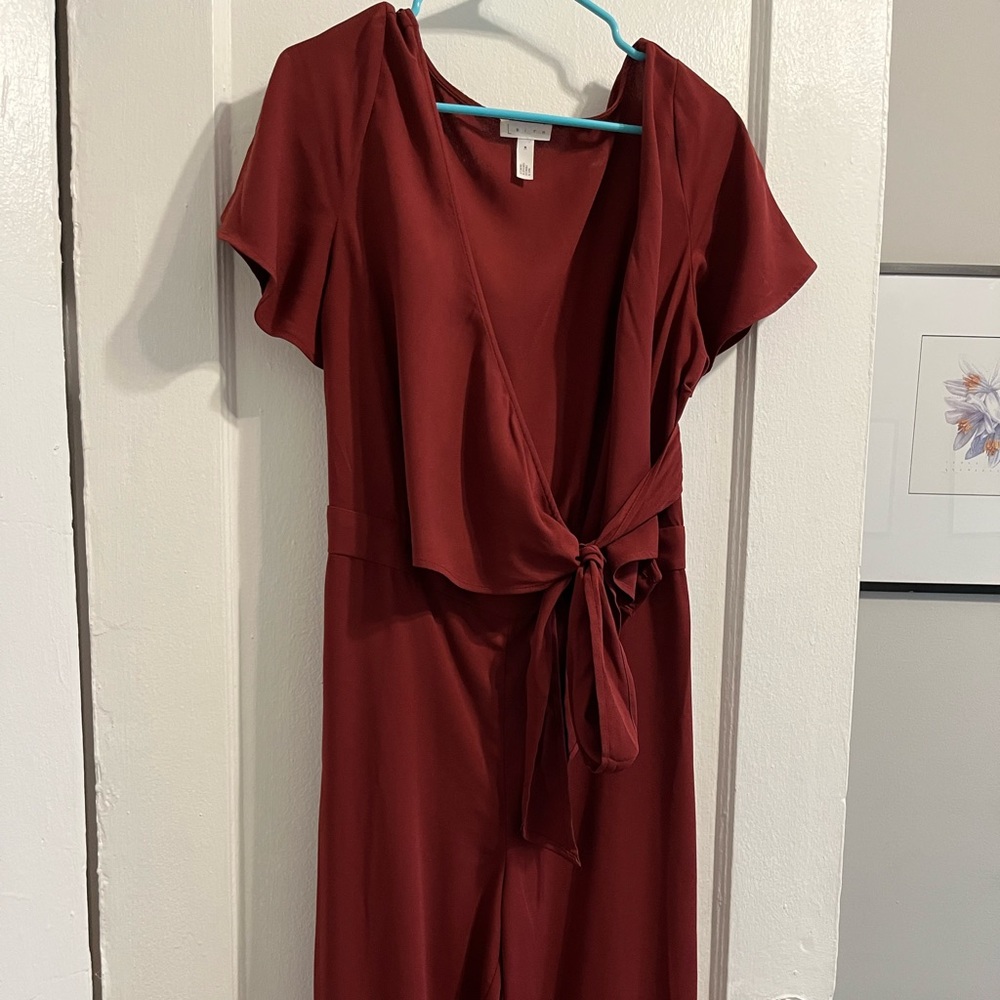 Cute Red Jumpsuit